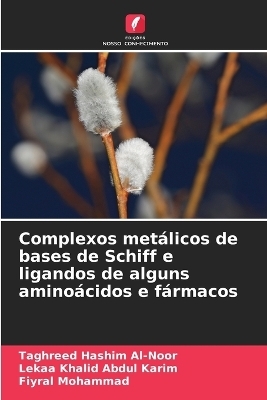 Complexos metálicos de bases de Schiff e ligandos de alguns aminoácidos e fármacos