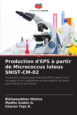 Production d'EPS à partir de Micrococcus luteus SNIST-CM-02