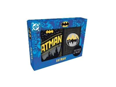 DC Comics: Batman Tiny Book and Pin Set -  Insight Editions