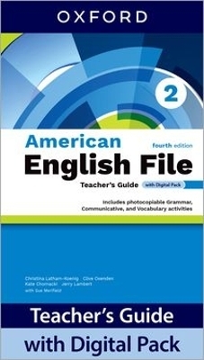 American English File fourth edition Level 2 Teacher's Guide with Digital Pack - Christina Latham-Koenig, Clive Oxenden, Kate Chomacki, Jerry Lambert