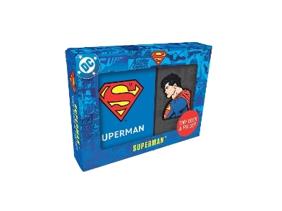 DC Comics: Superman Tiny Book and Pin Set -  Insight Editions