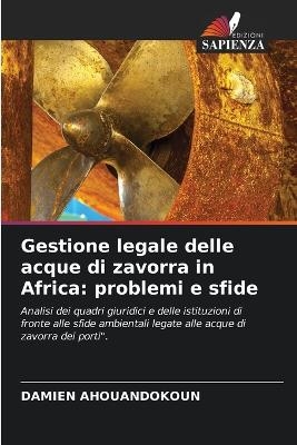 Gestione legale delle acque di zavorra in Africa - Damien AHOUANDOKOUN