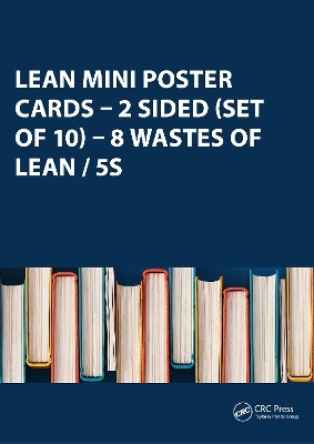 Lean Mini Poster Cards – 2 Sided (Set of 10) – 8 Wastes of Lean / 5S