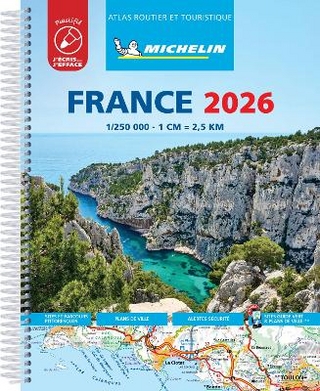 France 2026 - Tourist & Motoring Atlas Laminated Spiral