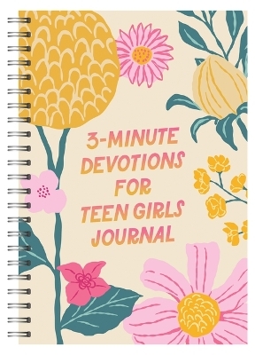 3-Minute Devotions for Teen Girls Journal -  Compiled by Barbour Staff