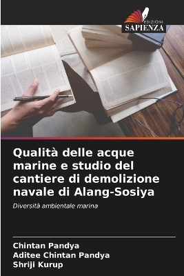 Qualità delle acque marine e studio del cantiere di demolizione navale di Alang-Sosiya