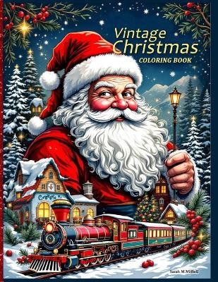 Vintage Christmas Coloring Book for Adults Relaxation