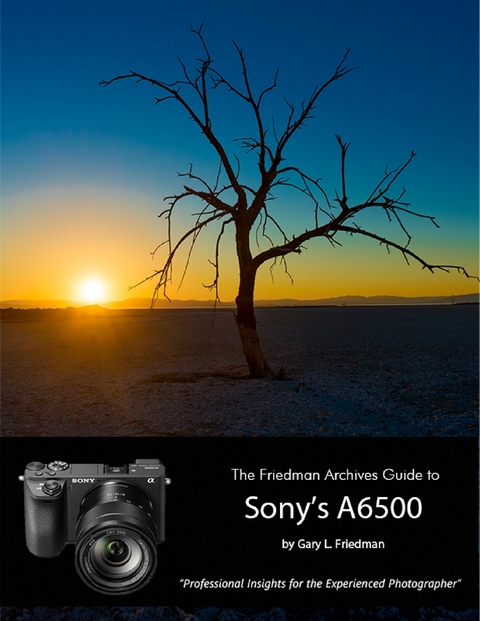 Friedman Archives Guide to Sony's A6500 - Professional Insights for the Experienced Photographer -  Gary L. Friedman