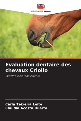 Évaluation dentaire des chevaux Criollo