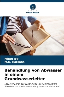 Behandlung von Abwasser in einem Grundwasserleiter