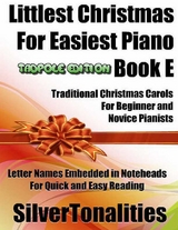 Littlest Christmas for Easiest Piano Book E Tadpole Edition -  Silver Tonalities