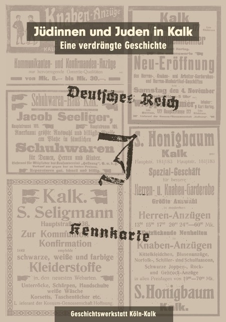 J&uuml;dinnen und Juden in Kalk