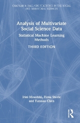 Analysis of Multivariate Social Science Data - Moustaki, Irini; Steele, Fiona; Chen, Yunxiao; Bartholomew, David