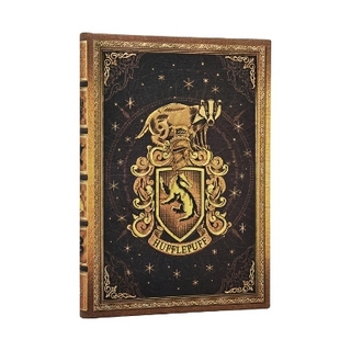 Hufflepuff Journal (Harry Potter Collection) Midi Custom Lined (Elastic Band Closure)