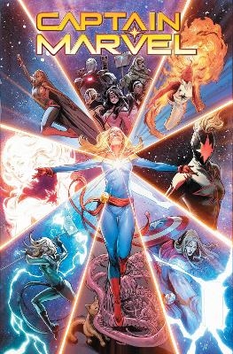 Captain Marvel: Highest, Furthest, Fastest Omnibus Carmen Carnero Cover