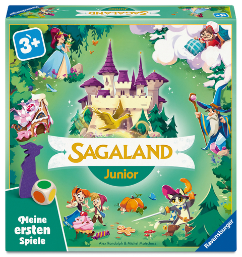 Sagaland Junior - Kinderspiel ab 3 Jahre - Alex Randolph, Michel Matschoss, Wolfram Reichwein