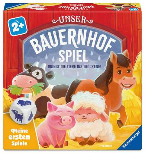 Unser Bauernhofspiel - Kinderspiel ab 2 Jahre - Eva Danner