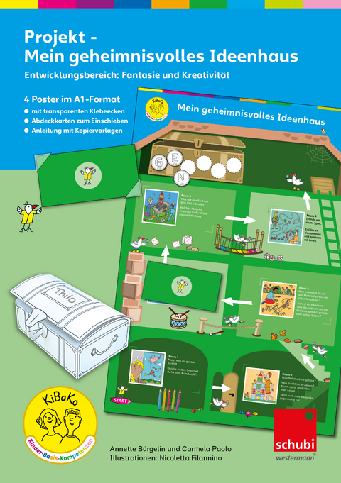 KiBaKo Projekt &ndash; Mein geheimnisvolles Ideenhaus - Annette B&uuml;rgelin, Carmela Paolo