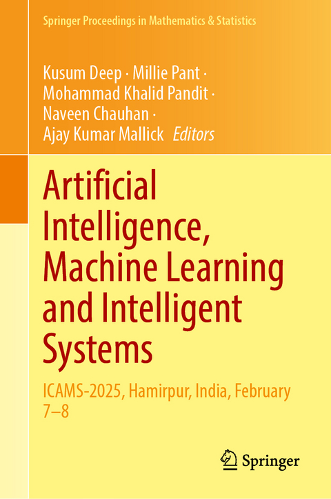 Artificial Intelligence, Machine Learning and Intelligent Systems - 