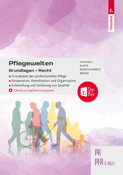Pflegewelten - Grundlagen + Recht PA/PFA (1. ABJ.) - Barbara Hufnagl, Isabella Klotz, Doris Reischenb&ouml;ck, Anita W&ouml;lke
