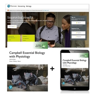 Campbell Essential Biology with Physiology, Global Edition + Mastering Biology with Pearson eText