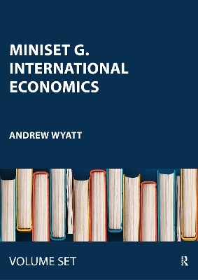 Miniset G. International Economics