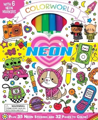 Colorworld: Neon -  Editors of Silver Dolphin Books