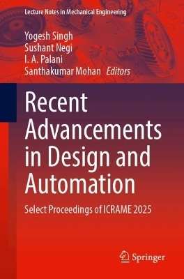 Recent Advancements in Design and Automation - 