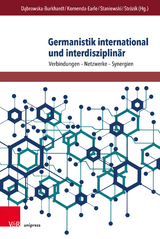 Germanistik international und interdisziplin&auml;r - 