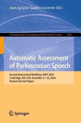 Automatic Assessment of Parkinsonian Speech