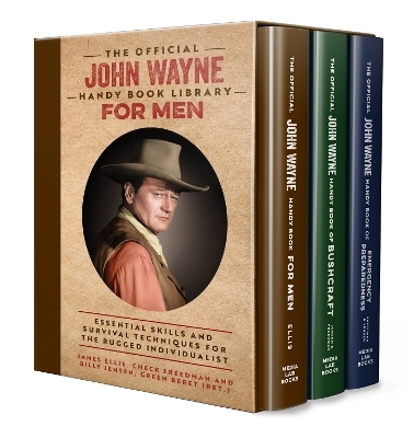 The Official John Wayne Handy Book Library for Men (Boxed Set) - James Ellis, Check Freedman, Billy Jensen