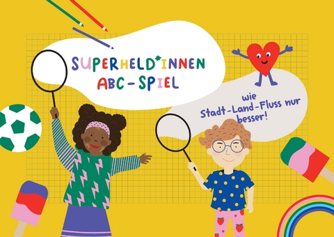 Superheld*innen ABC-Spiel - Nina K&auml;mpf