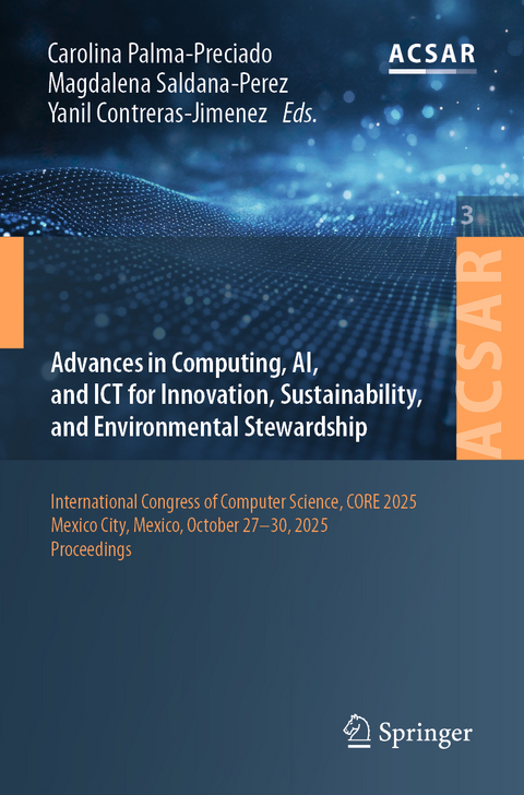 Advances in Computing, AI, and ICT for Innovation, Sustainability, and Environmental Stewardship - 