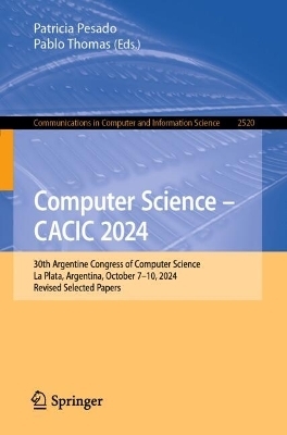Computer Science – CACIC 2024 - 