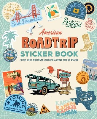 American Road Trip Sticker Book - 