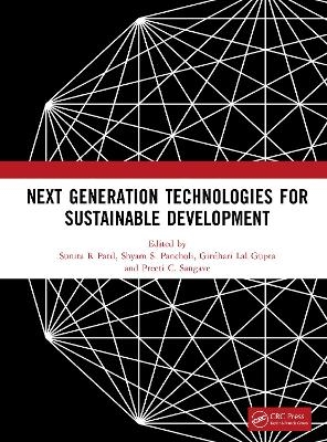Next Generation Technologies for Sustainable Development