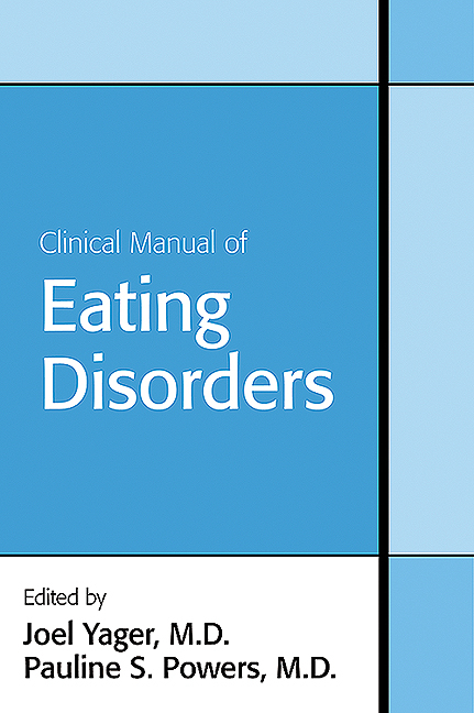 Clinical Manual of Eating Disorders - 
