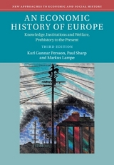 An Economic History of Europe - Persson, Karl Gunnar; Sharp, Paul; Lampe, Markus