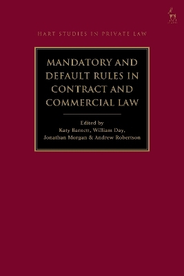 Mandatory and Default Rules in Contract and Commercial Law