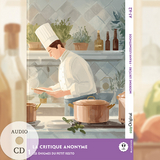 La critique anonyme - Französische Krimi-Lektüre A1-A2 (+ Audio-CD) - Louise Delaunay