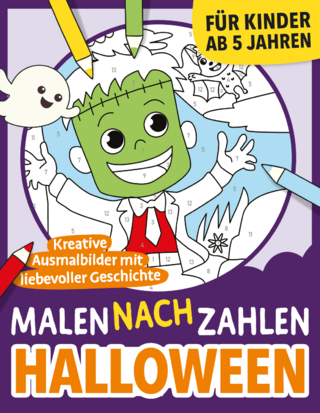 Malen nach Zahlen - Halloween