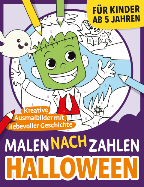 Malen nach Zahlen - Halloween