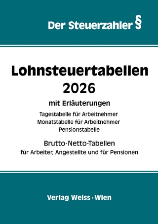 Lohnsteuertabellen 2026