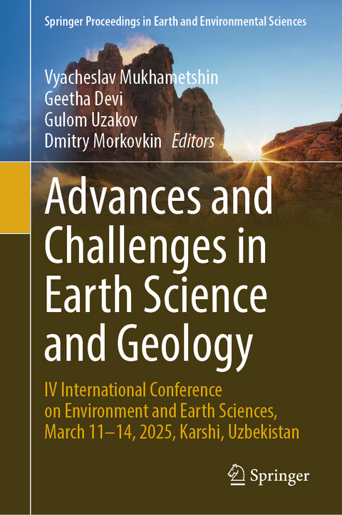 Advances and Challenges in Earth Science and Geology - 
