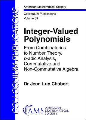 Integer-Valued Polynomials - Jean-Luc Chabert