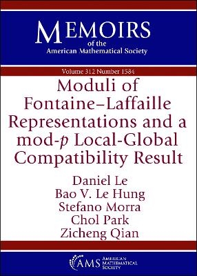 Moduli of Fontaine-Laffaille Representations and a Mod-$p$ Local-Global Compatibility Result - Daniel Le, Bao V. Le Hung, Stefano Morra, Chol Park, Zicheng Qian