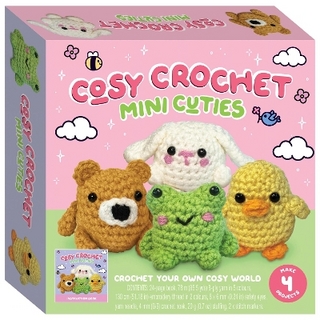 Craft Maker Cosy Crochet Mini Cuties Kit