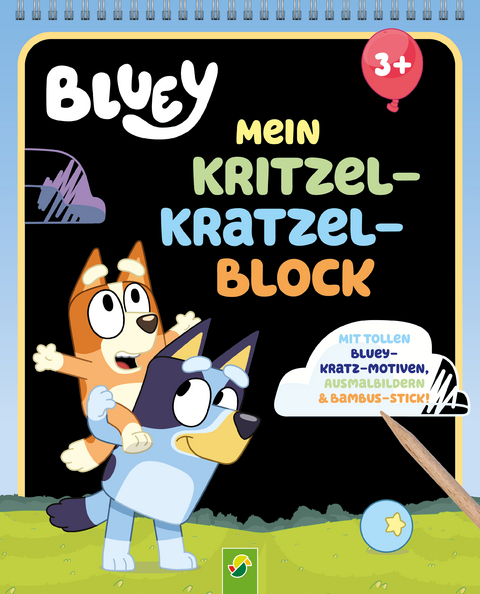 Bluey Mein Kritzel-Kratzel-Block