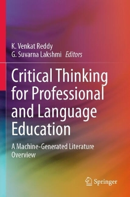 Critical Thinking for Professional and Language Education - 