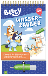 Bluey Wasserzauber: Einfach mit Wasser malen!